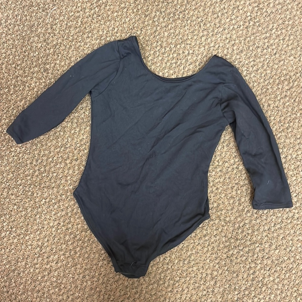 Girls Leotard with Snap Bottom